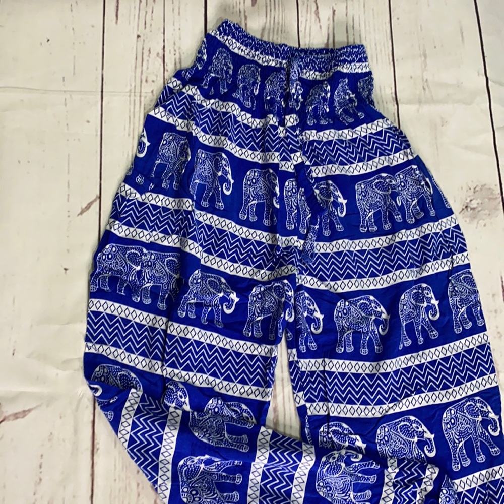 Beachy elephant pants from Bali
